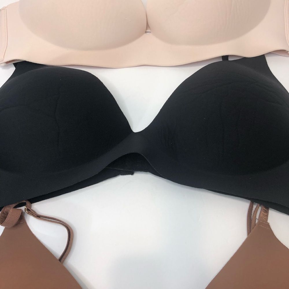 Vince Camuto pink, brown and black 38C bra bundle - Picture 15 of 15